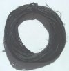 9 Meters of 25-pound Black Hemp